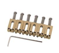 LYWSMSK Ottone massiccio Chitarra Ponte Selle Ottone Sella Ottone 10.5mm