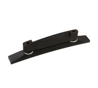 LYWSMSK Ponte regolabile per chitarra jazz Archtop in ebano (cromato)
