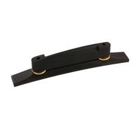 LYWSMSK Ponte regolabile per chitarra jazz Archtop in ebano (oro)