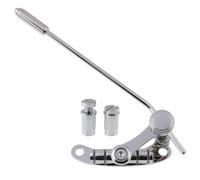 LYWSMSK Tune-O-Matic Style - Ponte tremolo per chitarra elettrica, cordiera, compatibile con chitarra LP SG (cromato)