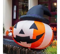 LYXBKSW 6,5 Ft Decorazione Gonfiabile Zucca Halloween per Giardino