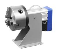 LYXCTECH D125MM Tre Jaw Rotary Chuck 20 °+90 ° Regolazione multi-angolo per la macchina per incisione laser a fibra, smerigliatrice angolare, macchina per incidere