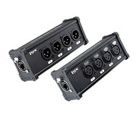 LyxPro 4 canali 3 pin multi rete XLR cavo Breakout per illuminazione audio e registrazione studio maschio e femmina a RJ45 Ethercon