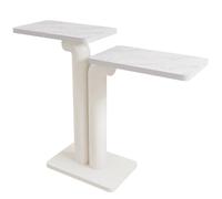 LYXWGRZD Tavolo Consolle, Tavolo d'ingresso Stretto con Struttura in Metallo, Tavolino d'accento in Marmo Contemporaneo, Tavolino Dietro Il Divano, for Ingresso Del Corridoio Del Soggiorno(Multi-color