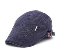LYXYGMV Cappelli con basco in cotone for uomo e donna, estivi, autunnali, da Per autunno e inverno(Blue)