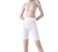 LYXYGMV Safety Pant Women Casual Pant Hip Lifting Yoga Pant Women Elastic Leggings Short Adatto per Yoga e Jogging(White,M (40-50kg))