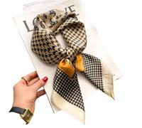 LYXYGMV Sciarpa di Seta di Lusso, Foulard da Collo, Sciarpa Quadrata di Seta da Donna, Foulard da Borsa for Donna, Foulard di Seta di Design Adatto per I Viaggi E Il Pendolarismo(Color5)