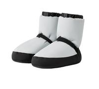 LYXYGMV Stivali da Danza Classica Comodi e alla Moda, Caldi, Donna, for la Pratica della, in Cotone, Imbottiti, Spessi, Invernali per l'allenamento di Danza in Inverno(Grey,S)