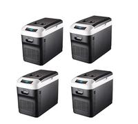 Lyy - 8866 Frigo Portatile Frigorifero Auto Elettrico Mini Frigorifero Congelatore Portatile Elettrico -12 V / 24 V Dc / 220-240 per Camion, Viaggi, Campeggio (Color : 28L-Nero)