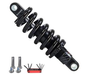 LYYCX AuroraXQ 125/150/165/190mm Sospensione Ammortizzatore Posteriore MTB Molla a Bobina per Mountain Bike E-Bike Biciclette Pieghevoli e Scooter(125mm,1500Lbs)