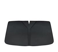 LYYFCB Parasole Auto per Audi Q4 e-Tron SUV 2021 2022 2023 2024, Parabrezza Anteriore Pieghevole Parasole Contro I Raggi UV Accessori Interni,Black