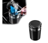 LYYFCB Posacenere Auto per Audi Q3 Sportback 2019 2020 2021 2022 2023 2024, Luce LED Automatica, Posacenere, Accessori Auto Accessori Auto Interno