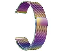 LYYLTX Cinturino per Orologio Maglia Cinturino Metallo In Acciaio Inossidabile Maglia Bracciale Sgancio Rapido Regolabili Cinturini Per Uomo Donna 14mm 16mm 18mm 20mm 22mm 24mm
