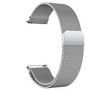 LYYLTX Cinturino per Orologio Maglia Cinturino Metallo In Acciaio Inossidabile Maglia Bracciale Sgancio Rapido Regolabili Cinturini Per Uomo Donna 14mm 16mm 18mm 20mm 22mm 24mm