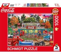 Schmidt - Puzzle Coca Cola - Negozio di coca cola - 1000 Pezzi