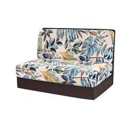 LYZIDEBAE Fodere per Cuscini per Dinette RV e Camper, Estensibili Stampate, Coprisedili per Panca, Set di 4