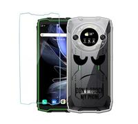 LYZXMY Cover per Blackview BV9300 Pro(6.7") Trasparente Custodia + 1 Pezzi Pellicola Protettiva in Vetro Temperato, Ultra Sottile in Silicone Protettivo Bumper TPU Morbido Gel Case-DUO5