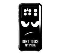 LYZXMY Cover per Hotwav Cyber 13 Pro (6.58") Nero Custodia Morbido Silicone Protettivo TPU Case - Black EYES