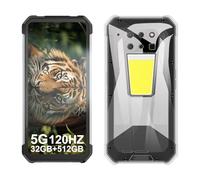 LYZXMY Cover per Unihertz 8849 Tank 3 Pro(6.79") TrasparenteCustodia, Ultra Sottile in Silicone Protettivo Bumper TPU Morbido Gel Case