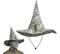 LZAQHMT Cappello da Strega tattico per Airsoft e Protezione Solare