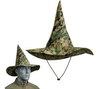 LZAQHMT Cappello da Strega tattico per Airsoft e Protezione Solare