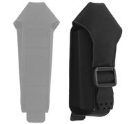 LZAQHMT Marsupio Tattico Molle con Chiusura A Ribalta Fissa con Tasca Elastica Multifunzionale for Torcia, Laccio Emostatico, Attrezzatura da Caccia E Softair(Matte Black)