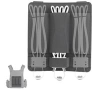LZAQHMT Pannello Organizer Elastico con Supporto Molle - Porta Fascette E Laccio Emostatico, Tasca per Accessori Tattici per Zaino, Softair, Caccia, Piastra, Cintura E Equipaggiamento(WG)