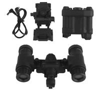 LZAQHMT Set Modello Fittizio AN/PVS31 Per Visore Notturno Con Base Di Montaggio Per Casco L4G24 - Replica Di Modello Tattico Per Visore Notturno Per Esposizione Cosplay E Supporto(BK)