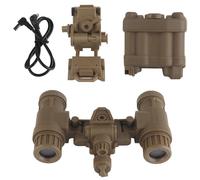 LZAQHMT Set Modello Fittizio AN/PVS31 Per Visore Notturno Con Base Di Montaggio Per Casco L4G24 - Replica Di Modello Tattico Per Visore Notturno Per Esposizione Cosplay E Supporto(CB)