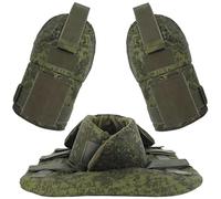 LZAQHMT Set Protezioni Tattiche per Spalle E Collo per Giubbotti Russi 6B23 6B43 6B45 - Regolabili, Espandibili Rimovibili Kit Protezioni per Equipaggiamento Softair Paintball(RG)