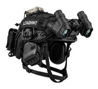 LZAQHMT Set tattico 7 in 1 per Casco Airsoft con copricasco e Cuffie
