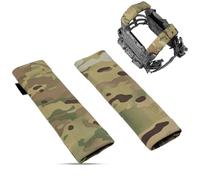 LZAQHMT Spallacci Elastici Tattici - Copricinghie in Nylon A Basso Profilo da 5 Cm per Giubbotti E Zaini FCPC(O)