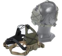 LZAQHMT Supporto Multifunzione Per Visore Notturno (NVG) Con Sospensione Regolabile - Supporto Leggero Per Telecamera Tattica Casco E Sistema Montaggio Sul Casco Per Attrezzatura Softair(RG)