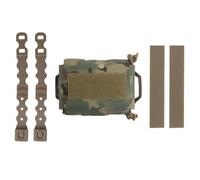 LZAQHMT Tasca IFAK Molle Compatta, Design a Due Pezzi a Sgancio Rapido | Mini Porta-Rotolo Medico per Trauma - con 3 Fissaggi per Cintura Tattica, Gilet MOLLE e Attrezzatura Outdoor
