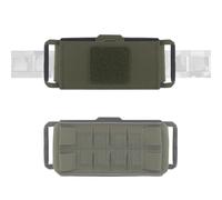LZAQHMT Tasca IFAK Tattica, Organizer Primo Soccorso Rimovibile, Compatto | Borsa Trauma MOLLE con Ritenzione Elastica su Due Lati, Attacco Cintura e Pannello Patch per Emergenze Outdoor