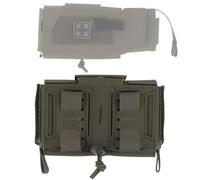 LZAQHMT Tasca Tattica Molle IFAK - Kit di Pronto Soccorso A Sgancio Rapido con Supporto per Laccio Emostatico per Zaino, Giubbotto, Cintura E Attrezzatura da Softair(Ranger Green)