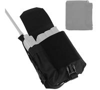 LZAQHMT Tasca Tattica Multiuso Molle - Porta Caricatore da 5,56 Mm, Borsa per Radio E Borraccia per Equipaggiamento Tattico da Caccia E Softair(Matte Black)