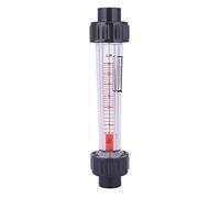 LZB-15 (D) Rotametro Flussometro per acqua Materiale Vetro Acciaio inossidabile Plastica Trasparente Pipeline Flussometro Misuratore di portata liquido(6-60mL/H)