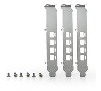 Lzcdelyxiao 3 staffe lunghe a piena altezza compatibile con NVS510 T1000 T600 NVS 510 P400 P1000 P600 P620 K1200 Quadro K1200 con viti