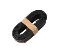 LzDQF Anteriore Anti-collisione Striscia di Gomma Auto Paraurti Anteriore Labbro Spoiler per Alfa Romeo Giulia Mito Stelvio Giulietta GT 4C 159 GTV Brera Stelvio 166 147 GT.,B-Black