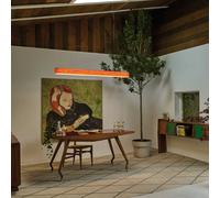 LZF LAMPS LZF I-Club Slim sospensione 120 cm, ciliegio LZF LamPS