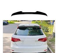 LZGQAZ Spoiler Posteriore per Audi A3 8V Sline Sedan 2014 2015 2016 2017 2018 2019 2020, Alettone Bagagliaio Posteriore Ala Spoiler per Tetto, Accessori Decorazione Auto,Glossy Black