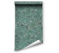 LZH-LP Carta da parati in marmo lucido, 40x400CM carta da parati adesiva in granito per ripiani, carta da parati autoadesiva rimovibile spessa, rotolo di vinile staccabile e attaccabile