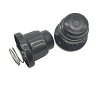 LZHAOHE 2 pomelli per barbecue con molla, generatore di scintille di ricambio per griglie a gas, applicabili alle parti del sistema di accensione della griglia esterna (AA)