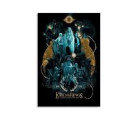 LZHCSCDY Poster su tela, motivo: Il Signore degli Anelli, La Compagnia dell'AnelloClassic Movies Meravigliosa serie TV, decorazione artistica da parete per camera da letto, 50 x 75 cm, senza cornice