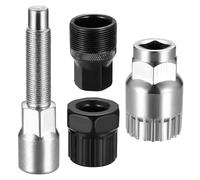 lzijun Estrattore Guarnitura Bicicletta e Strumento Supporto Inferiore,Set di Utensili Supporto Inferiore Bicicletta 3 Pz con Chiave da 16 mm,Strumento Chiave Supporto Inferiore per Rimuovere la