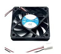 LZIKKGKI Ventola di Raffreddamento for Server a 3 Fili DF126010BM DC 12V 0,24A 60x60x10mm