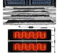 LziXan for Scale Esterne, vialetti e marciapiedi - Tappetino in Gomma Antiscivolo for Lo scioglimento della Neve e del Ghiaccio for Una Rapida rimozione di Neve e Ghiaccio(30x60cmx2Pcs)