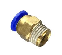 LziXan Raccordo a innesto Pneumatico da 10 Pezzi - Set di connettori rapidi for Tubi dell'Aria - Modelli PC6-01, PC6-02, PC8-01, PC8-02, PC4-M5, PC4-01, PC10-02, PC10-03(Pc6-m5)