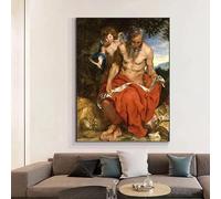 LZMASM Poster e stampe d'arte con decorazioni religiose vintage di Peter Paul Rubens, quadri da parete per soggiorno (40x60 cm/senza cornice)